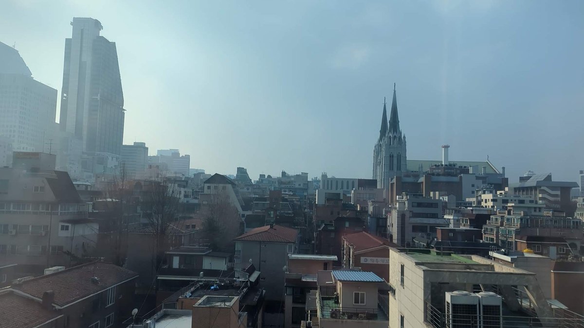 Seoul Skyline: Old and New Mixed Together, Korea