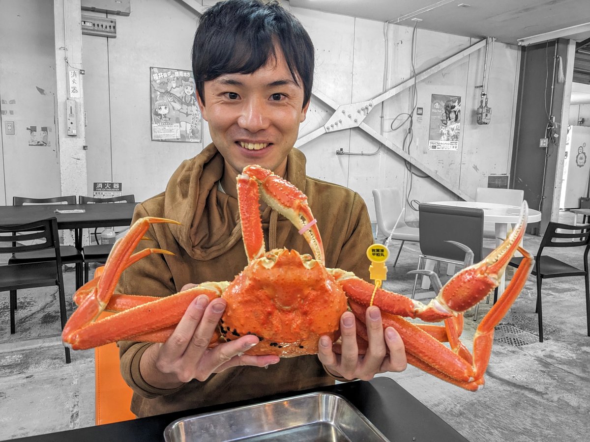 Giant King Crab at Tsuruga, Fukui