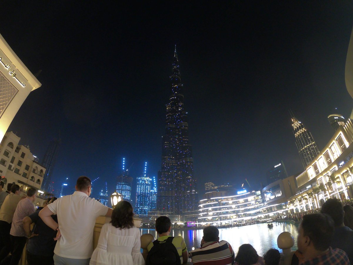 Burj Khalifa Night View, Dubai