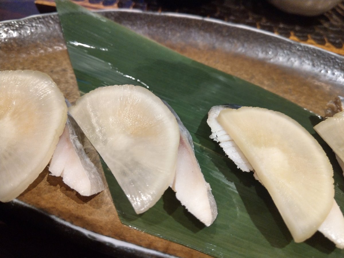 Fresh Scallop Nigiri in Tsuruyacho, Yokohama