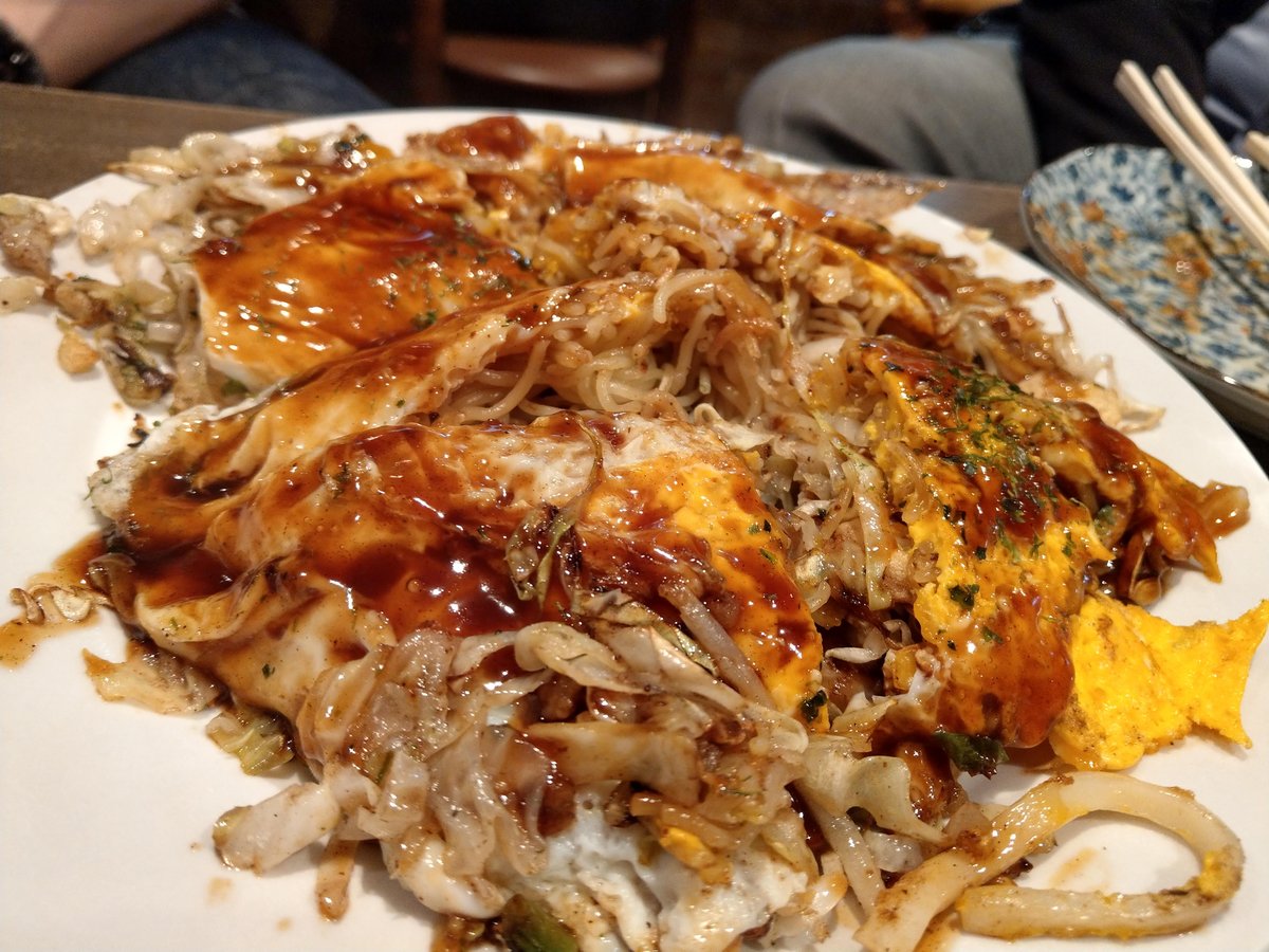 Okonomiyaki in Okano, Yokohama — Summer Food Discovery