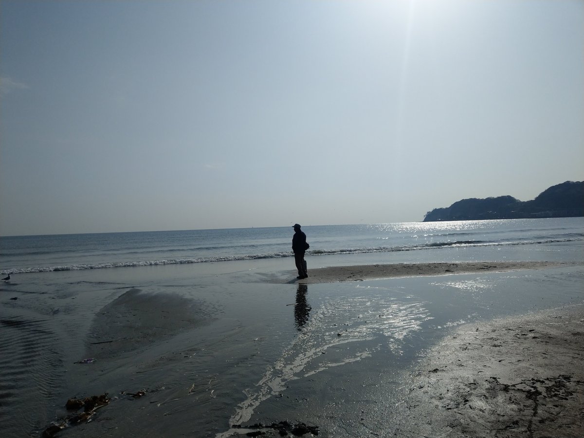 Kamakura Beach Early Spring Glow, Kanagawa photo 4