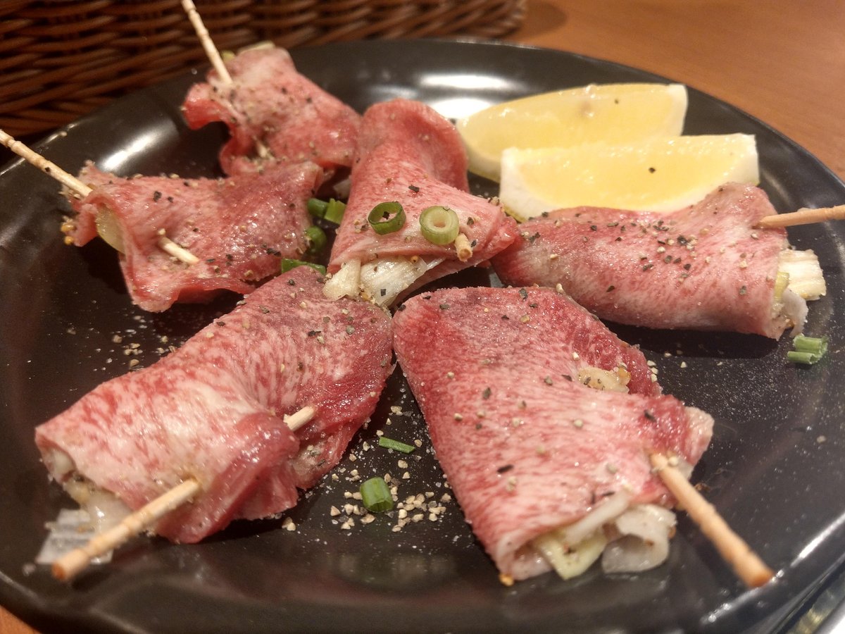 Beef Skewers in Iwamacho, Yokohama