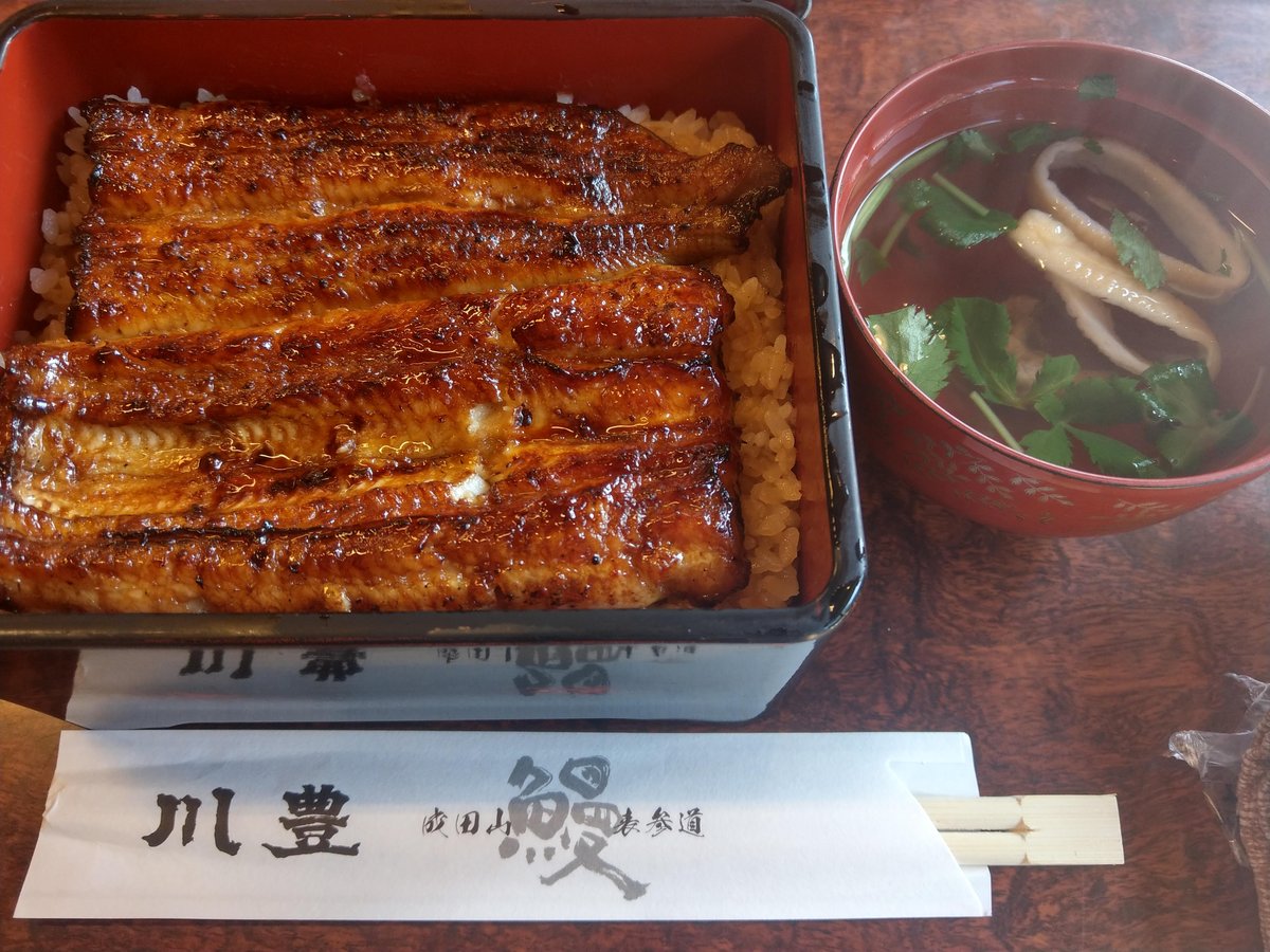 Unagi Don at a Chiba River-Side Restaurant, June