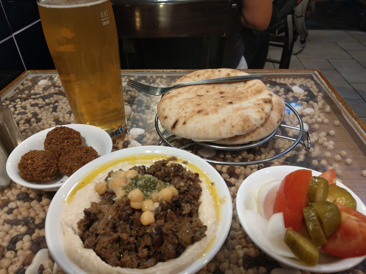 Palestinian Street Food in October, Middle East
