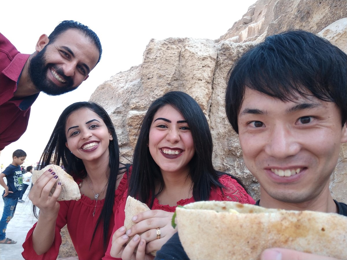 Pyramids of Giza, Egypt – Instant Friends Over Food