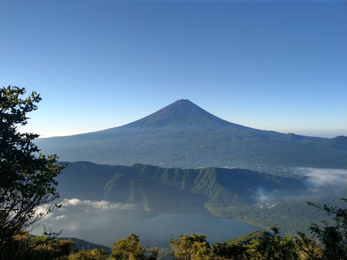 Perfect August Morning in Yamanashi, Peak in View photo 4