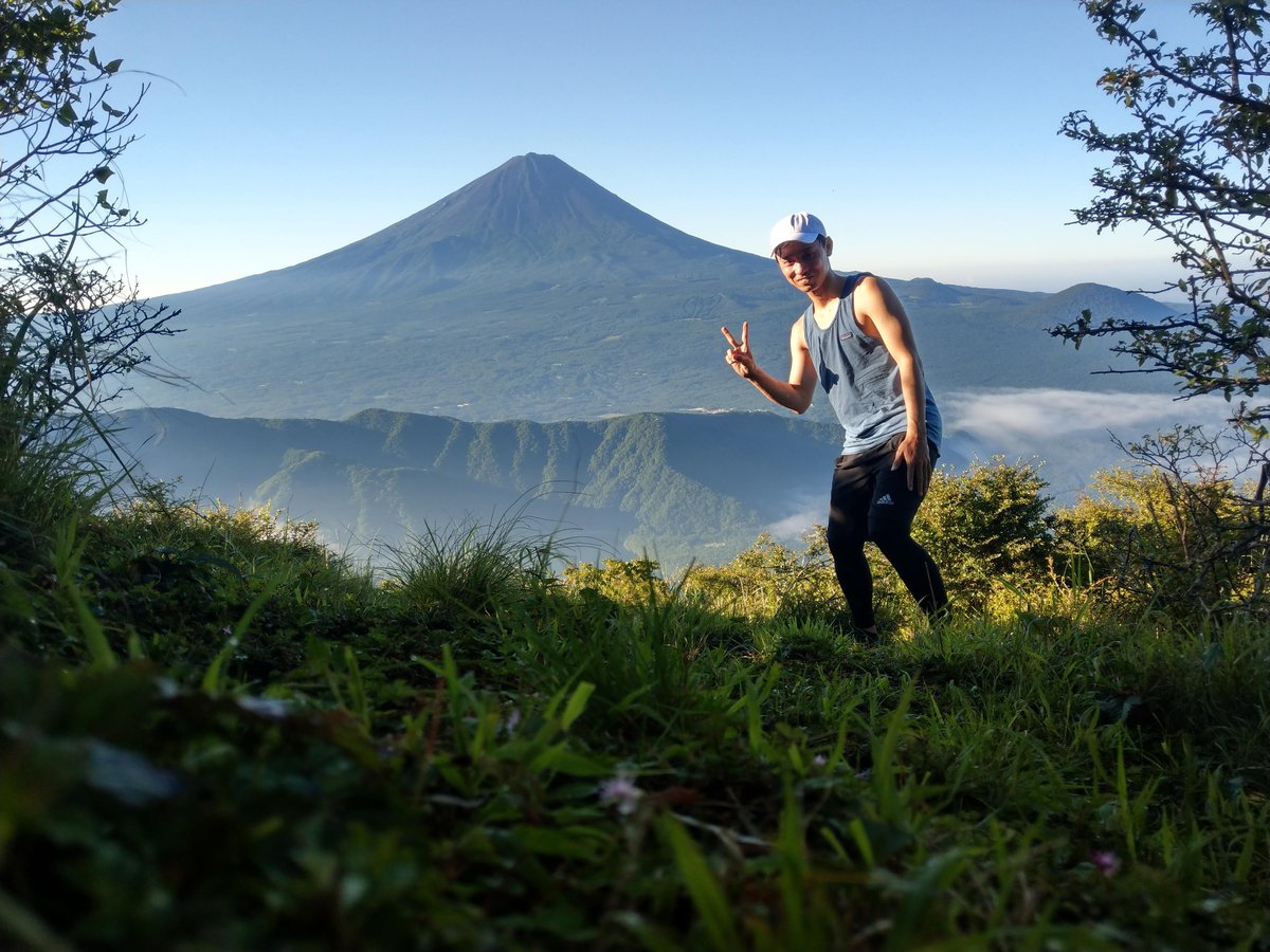 Perfect August Morning in Yamanashi, Peak in View photo 5