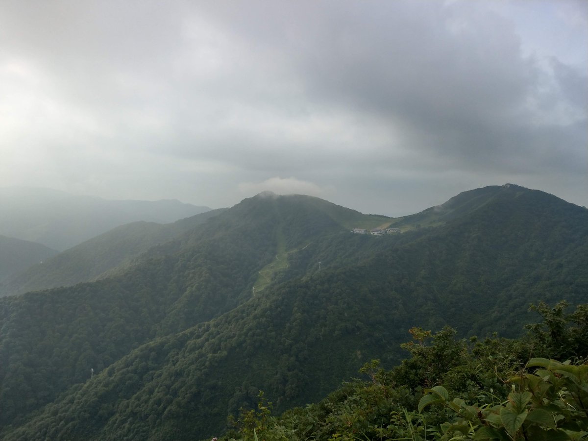 Mt. Tanigawa Range View, Gunma — August Mist