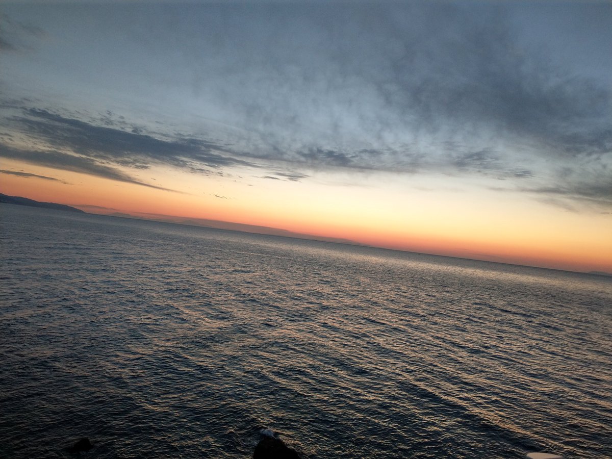 September Sunset Over the Seto Inland Sea, Ehime