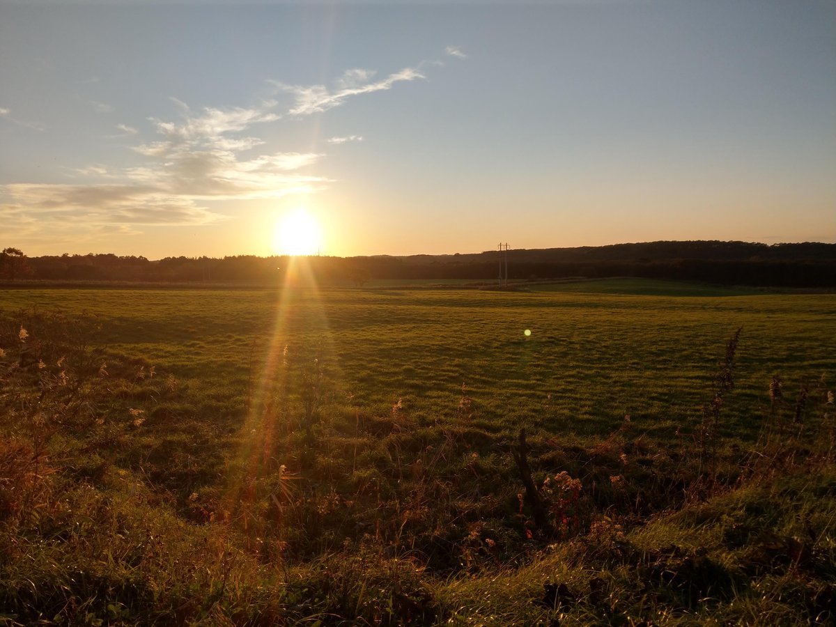 Golden Hour Across Hokkaido's Open Fields, October
