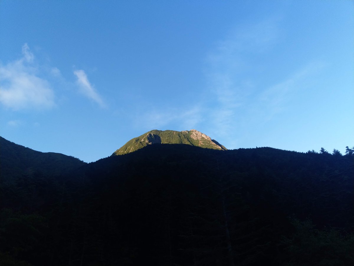 Mt. Yatsugatake Silhouette at Dusk, Yamanashi photo 2