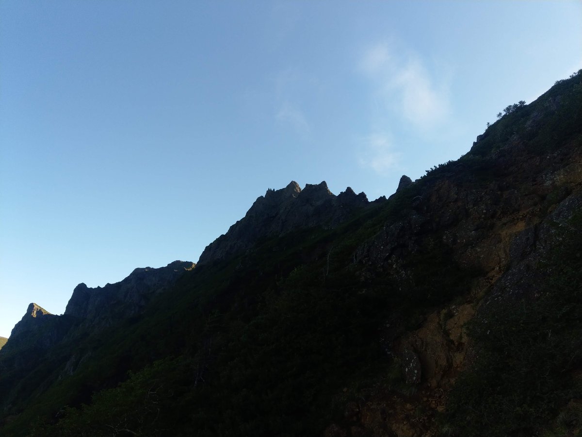 Mt. Yatsugatake Silhouette at Dusk, Yamanashi photo 3