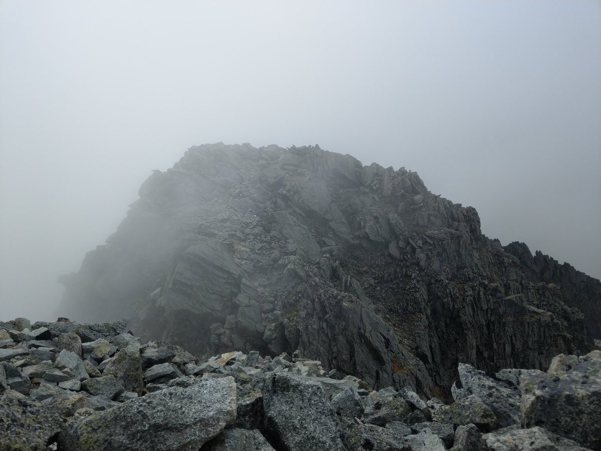 Mt. Hotaka Summit in December Fog, Gifu photo 5