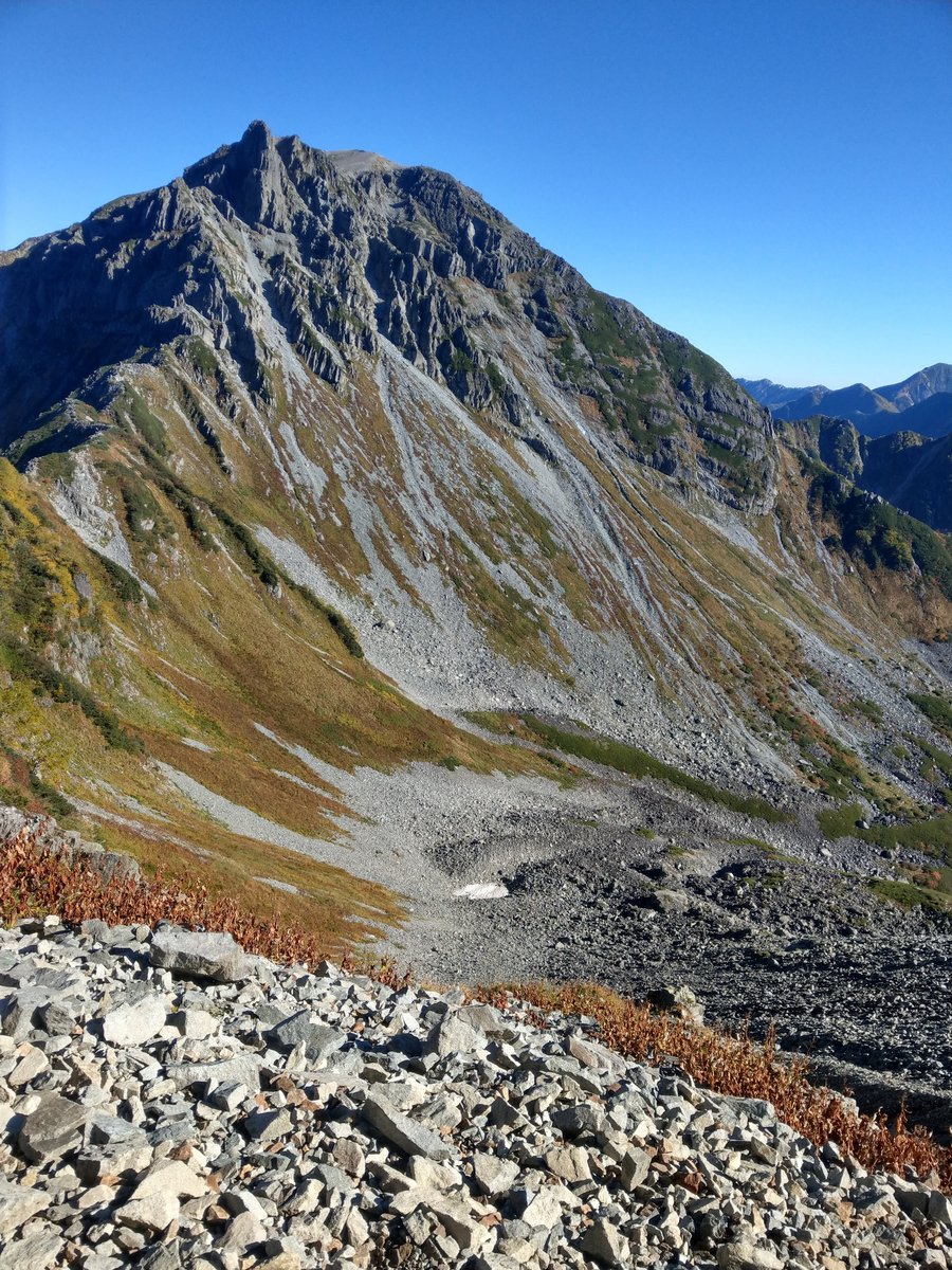Alpine Scree and Mt. Hotaka View, Gifu