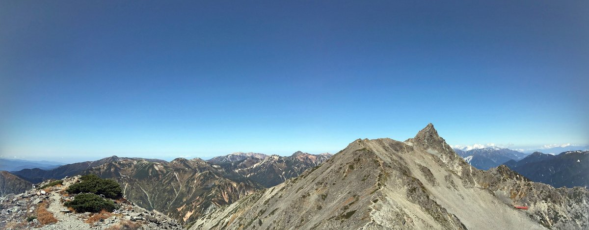 Mt. Yari Ridge in September, Nagano Alps photo 4