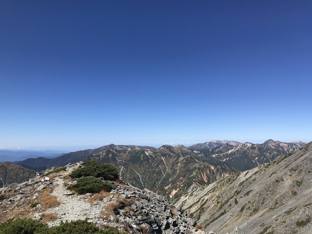 Mt. Yari Ridge in September, Nagano Alps photo 6