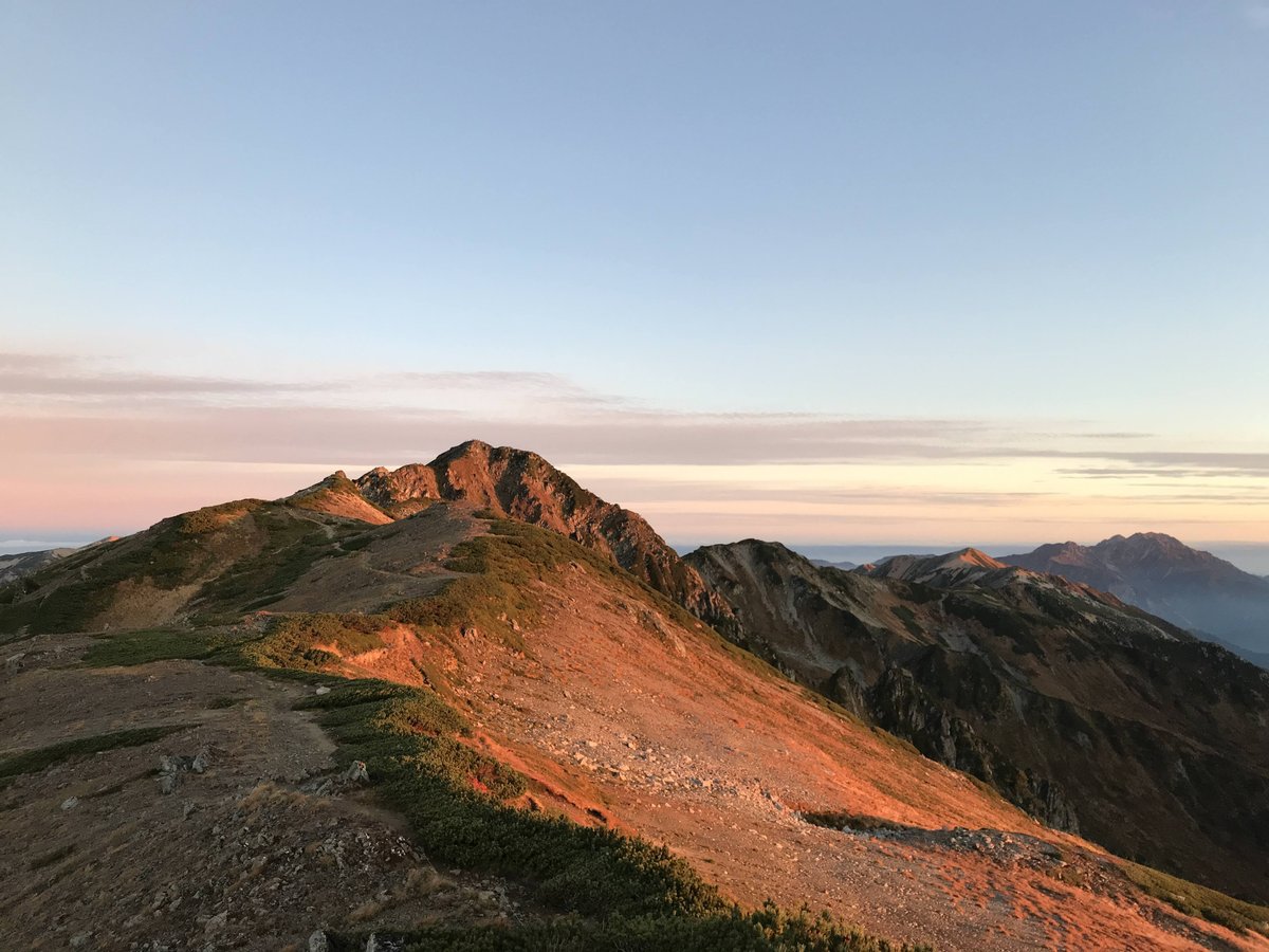 Alpine Sunrise in Toyama with Mt. Yari in View