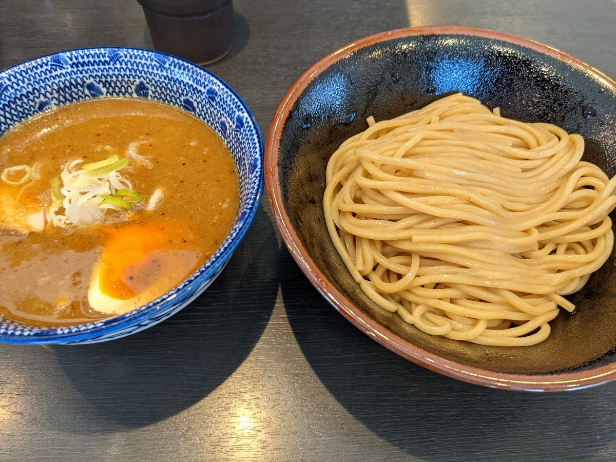 Tsukemen at Chuorinkan-nishi, Yamato, Kanagawa