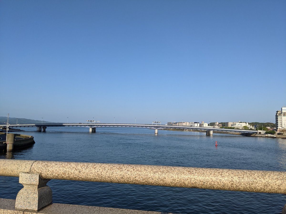 Matsue Riverscape, Shimane — May Blue Skies