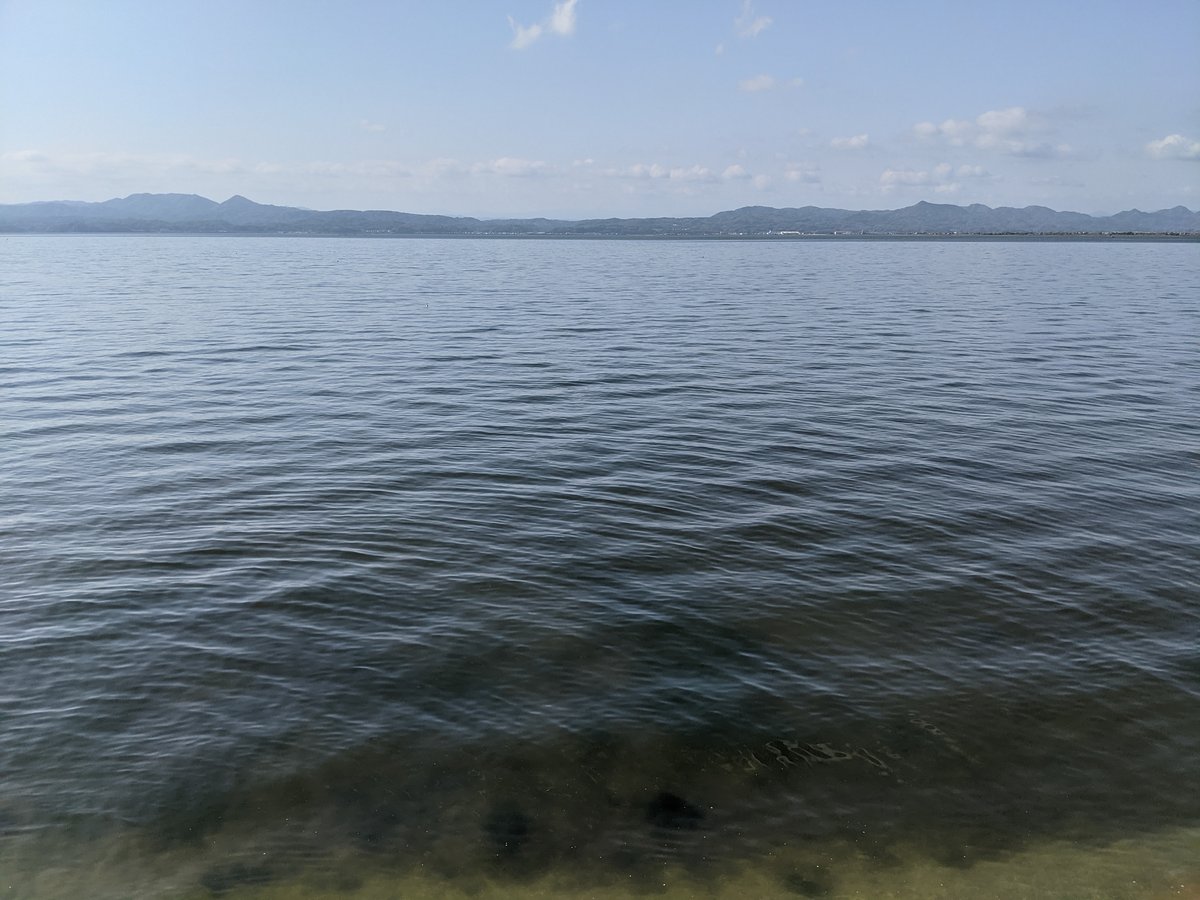 Early Morning at Hatakeganaka, Lake Nakaumi, Izumo