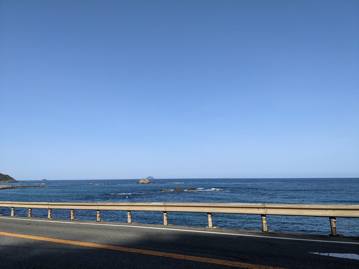 Hamada Coastal Road, Shimane — May Blues