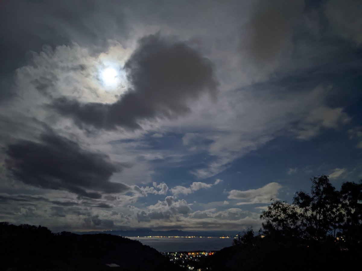 Twilight Drama Over Shimoyamaguchi Forest, Hayama