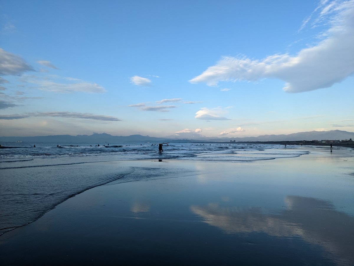 Early Morning at Katasekaigan Beach, Fujisawa photo 3