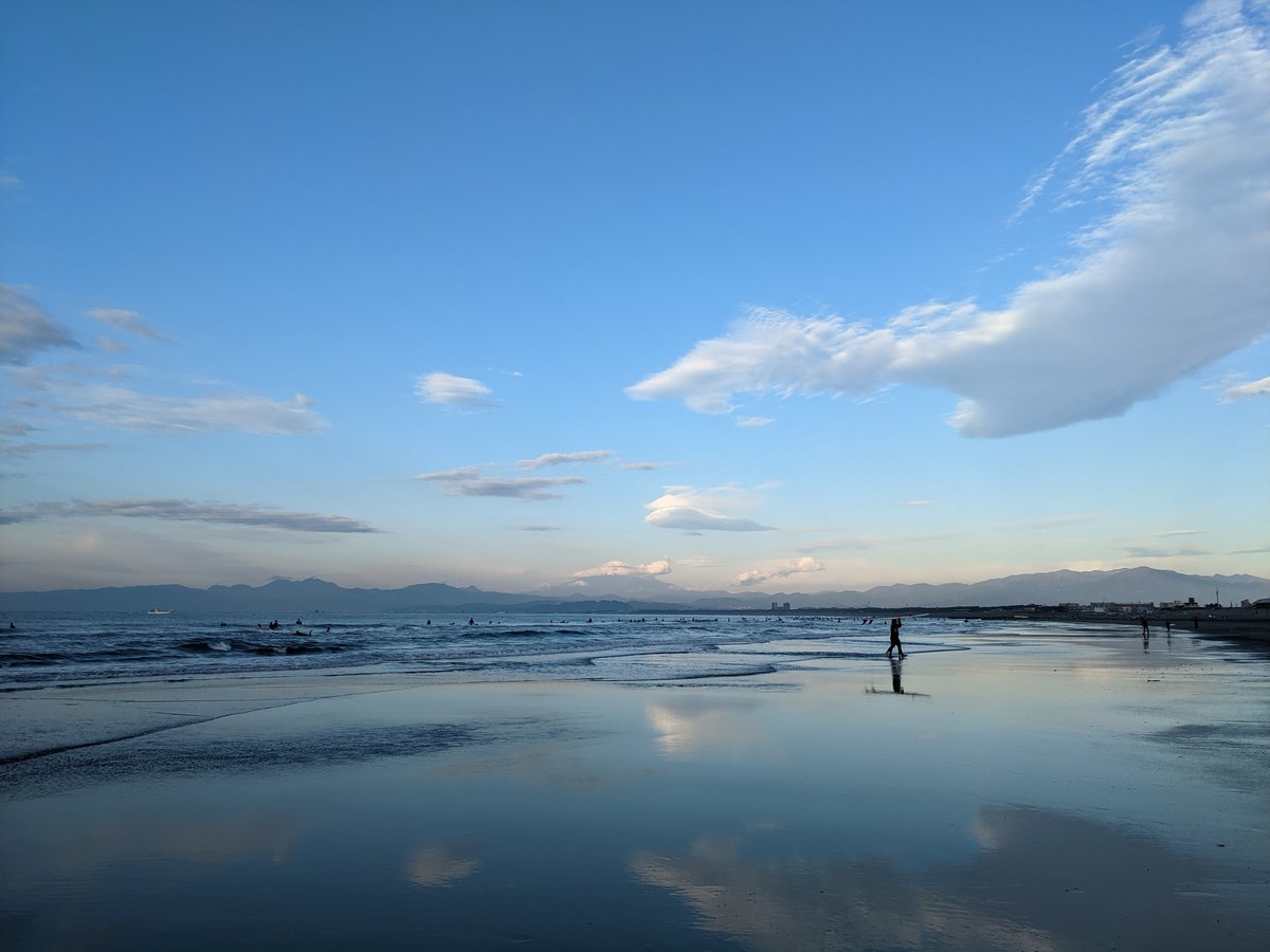 Early Morning at Katasekaigan Beach, Fujisawa photo 4