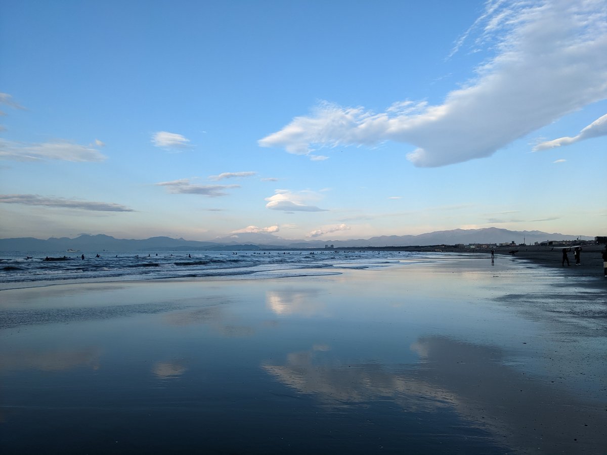 Early Morning at Katasekaigan Beach, Fujisawa photo 5