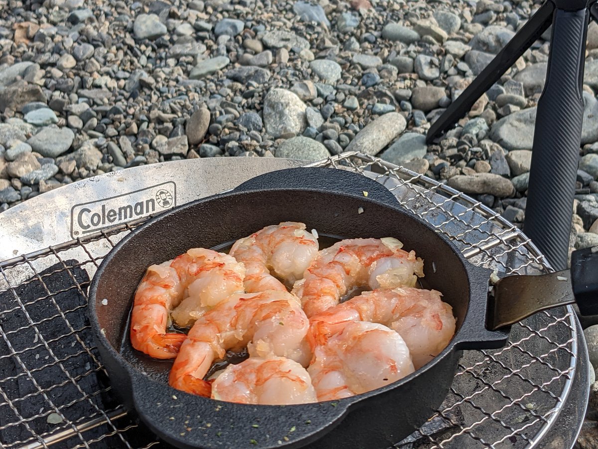 Beachside Shrimp BBQ in Mukaihara, Sagamihara