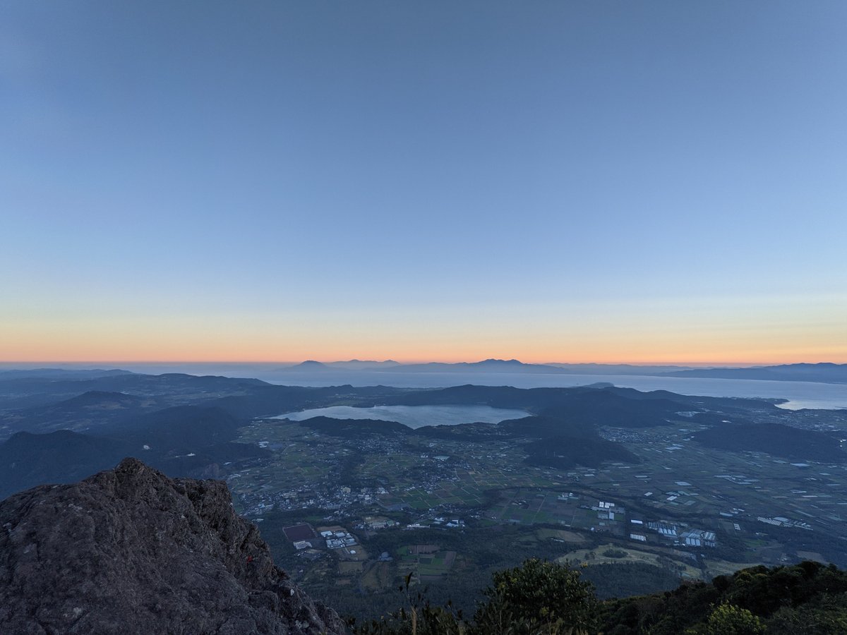 Mt. Kaimon Sunrise Over Ibusuki, Kagoshima photo 2