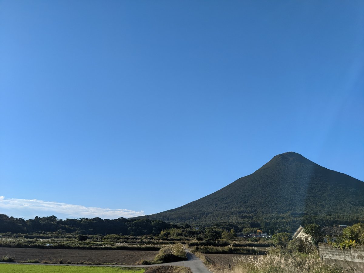 Mt. Kaimon at Dawn, Ibusuki Kagoshima