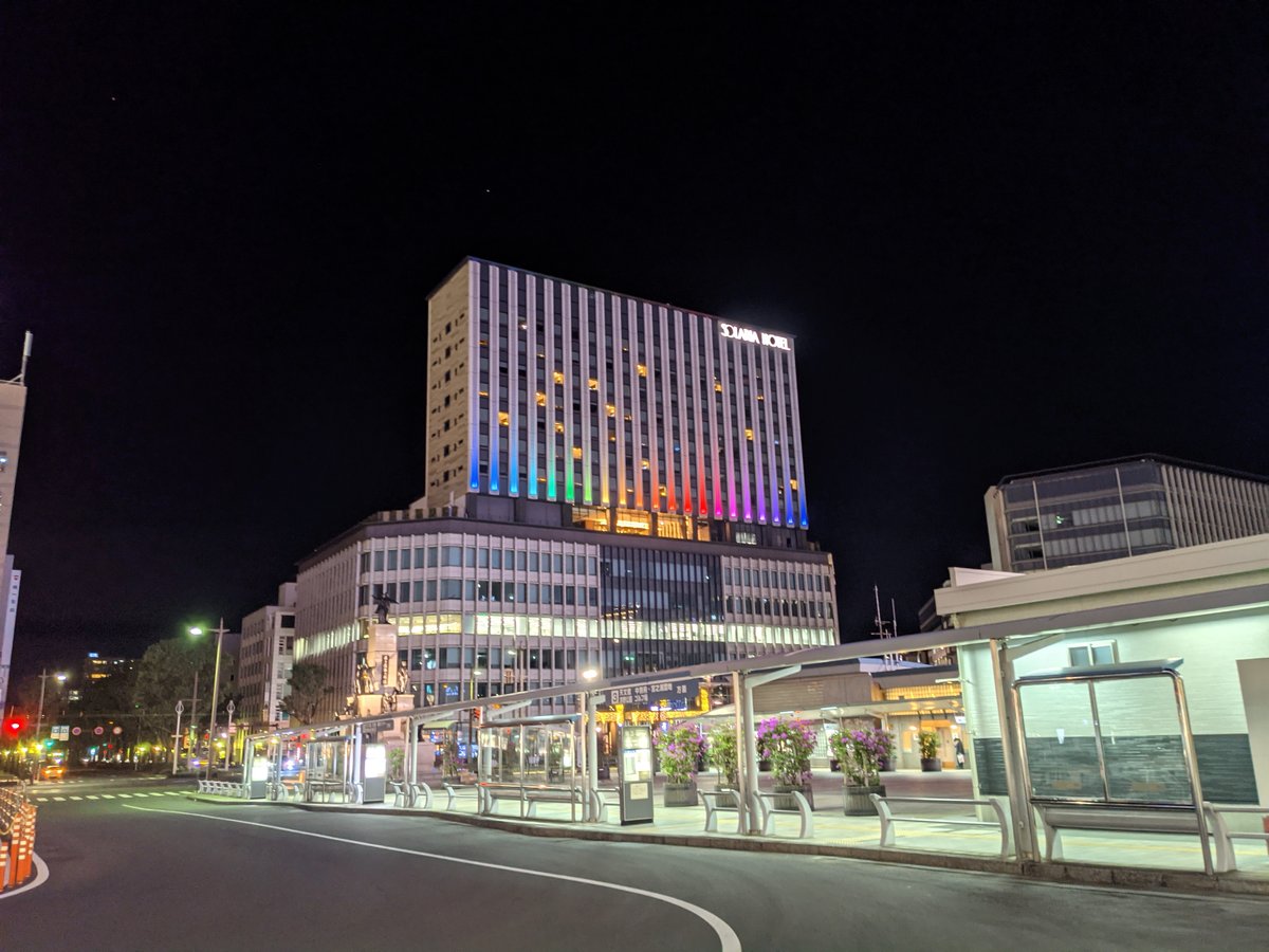 Cycling Through Chuo-cho, Kagoshima at Night photo 6
