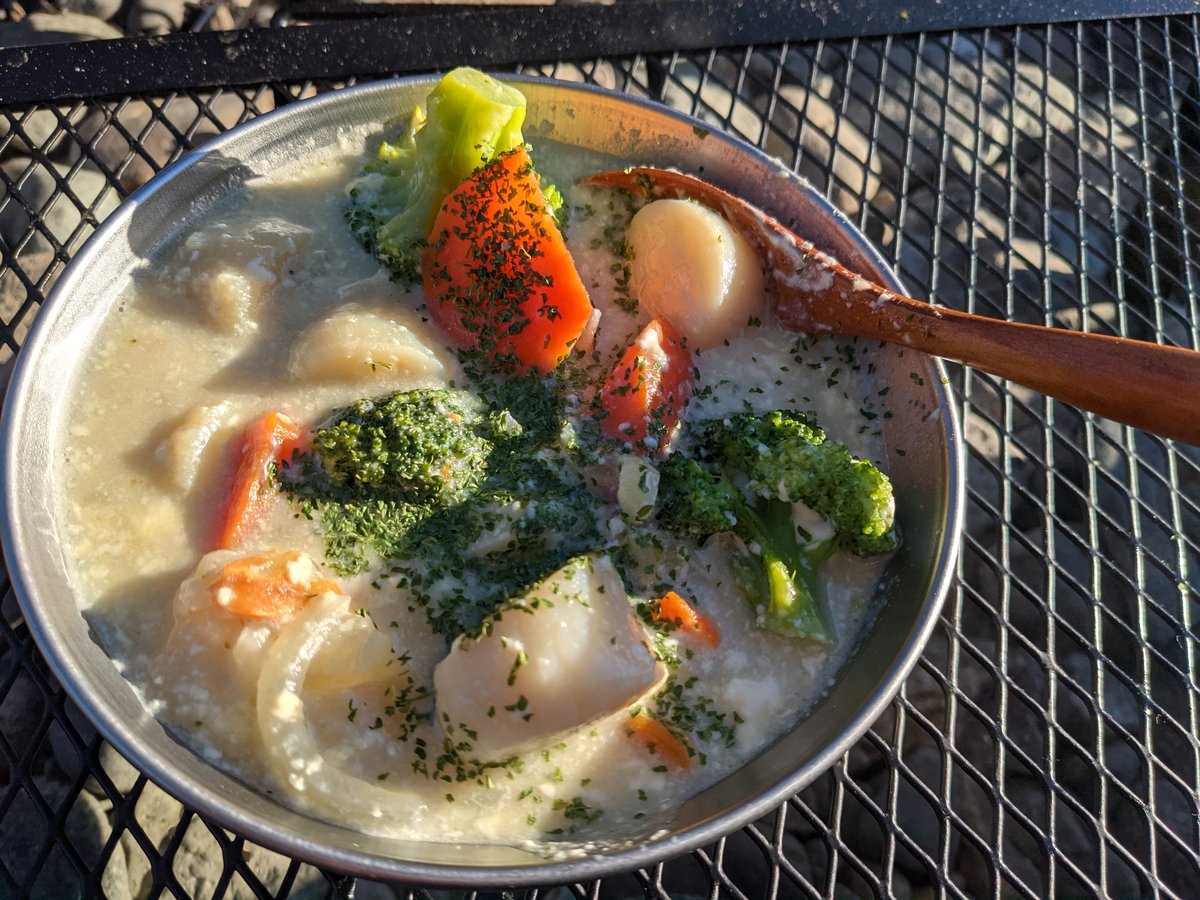 Dutch Oven Seafood Stew, Mukaihara Beach, Sagamihara photo 5