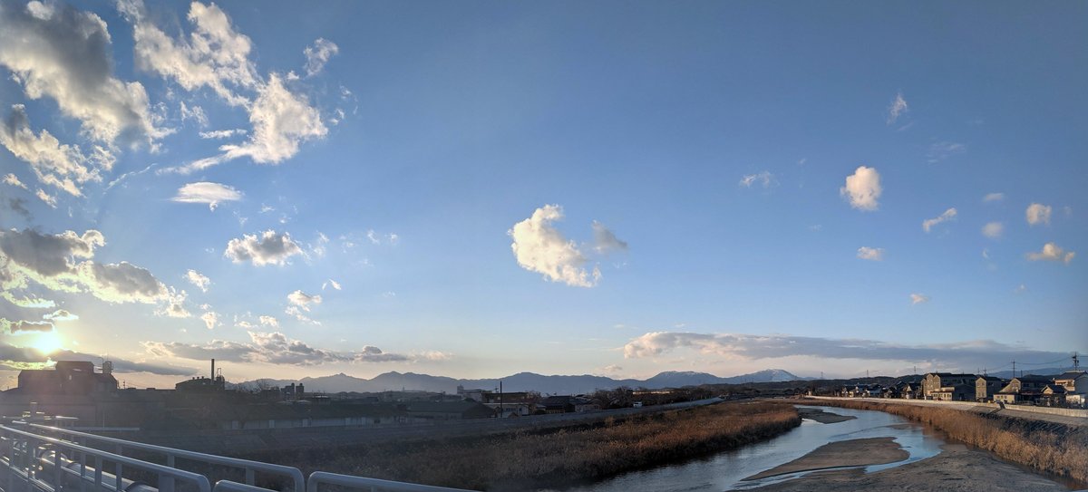 Late Afternoon Light Over Kawagoe, Mie Prefecture