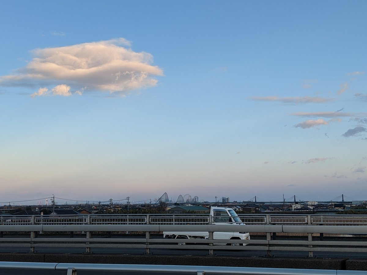 Kuwana Skyline at Dusk, Mie Prefecture