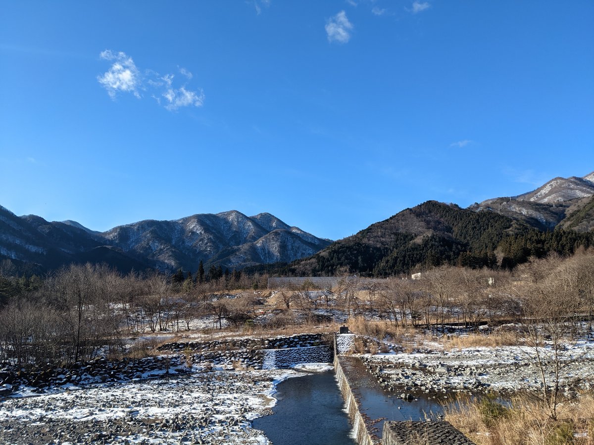 Winter Morning at Kiyotaki, Nikkō – Mt. Nantai in View
