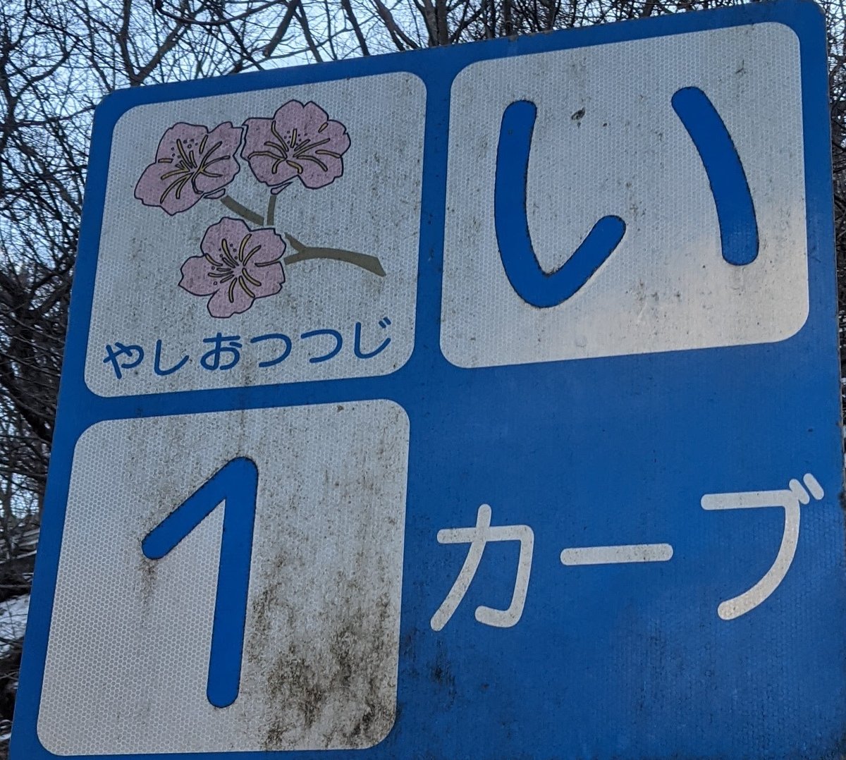 Tochigi Wayside Rest Stop in Winter, with Mt. Nantai in View