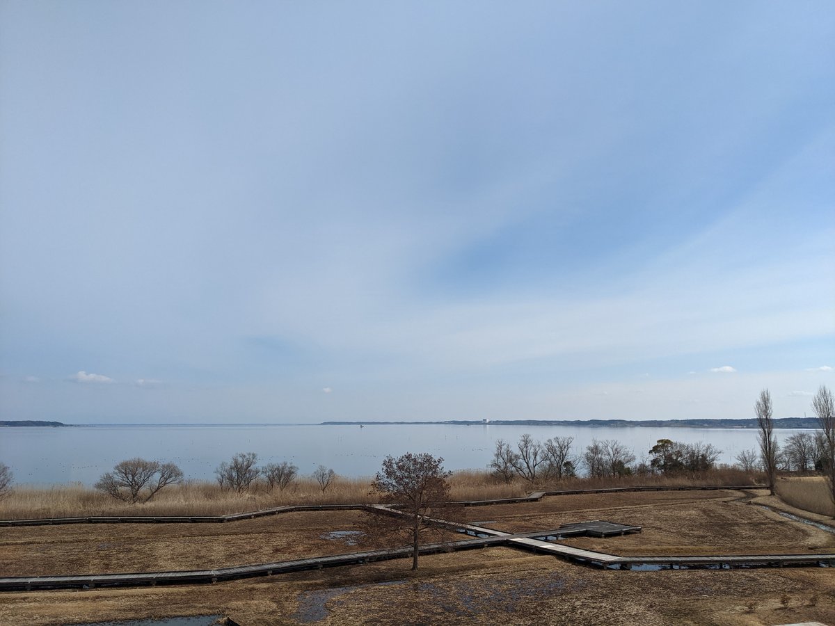 Early Spring at Takita, Tsuchiura Lake, Ibaraki