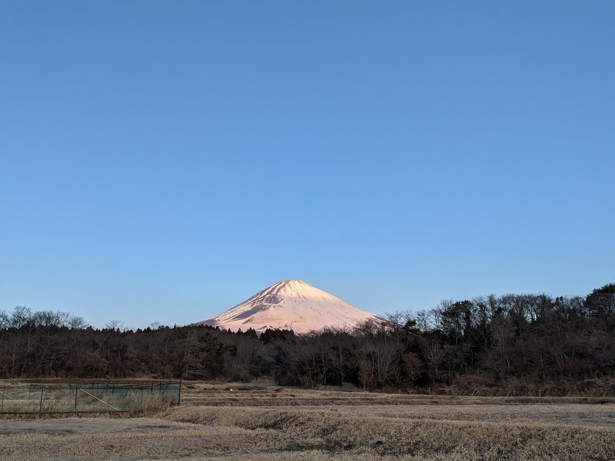Mt. Fuji at Dawn from Ita-Tsuma, Gotemba
