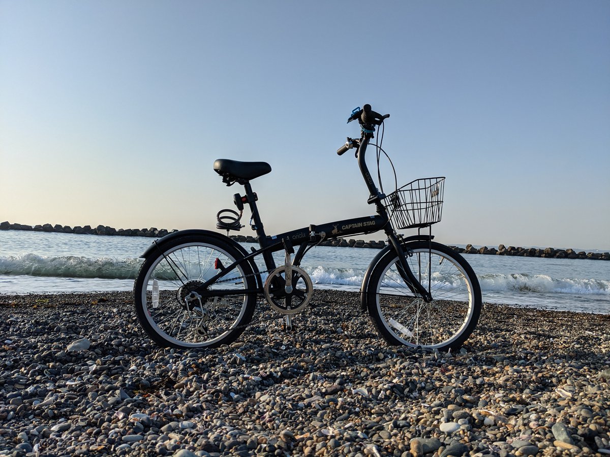 Beach Cycling at Nobi, Yokosuka