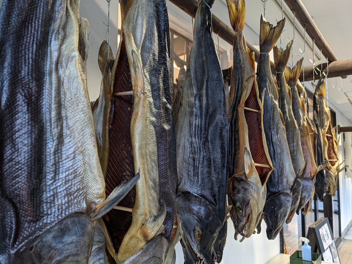 Dried Fish at Sakaemachi Market, Murakami