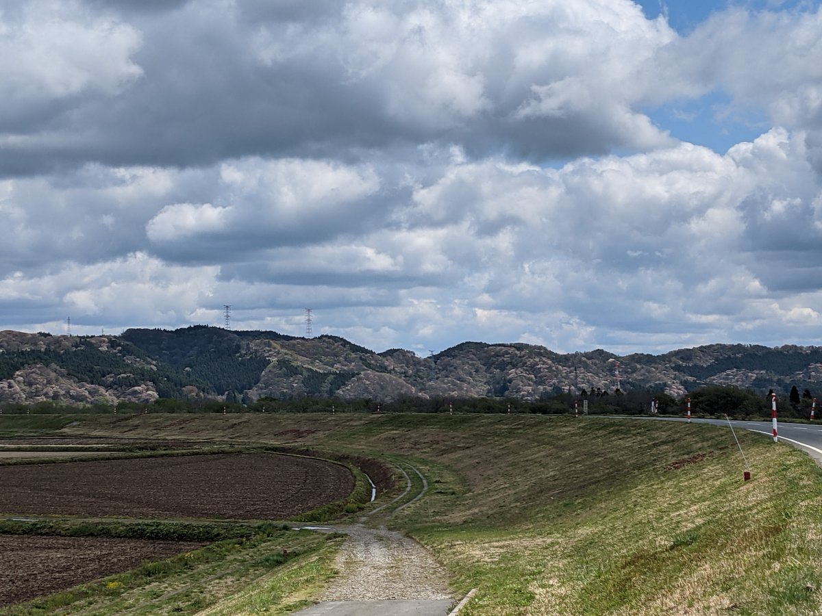 Spring Rice Fields and Hills, Noshiro Akita