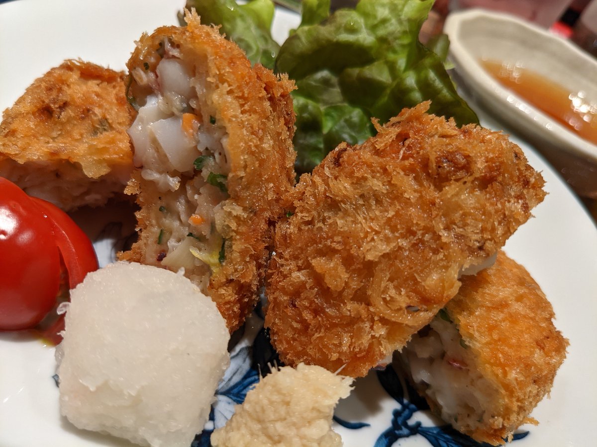 Crispy Apple Fritters, Dotemachi, Hirosaki
