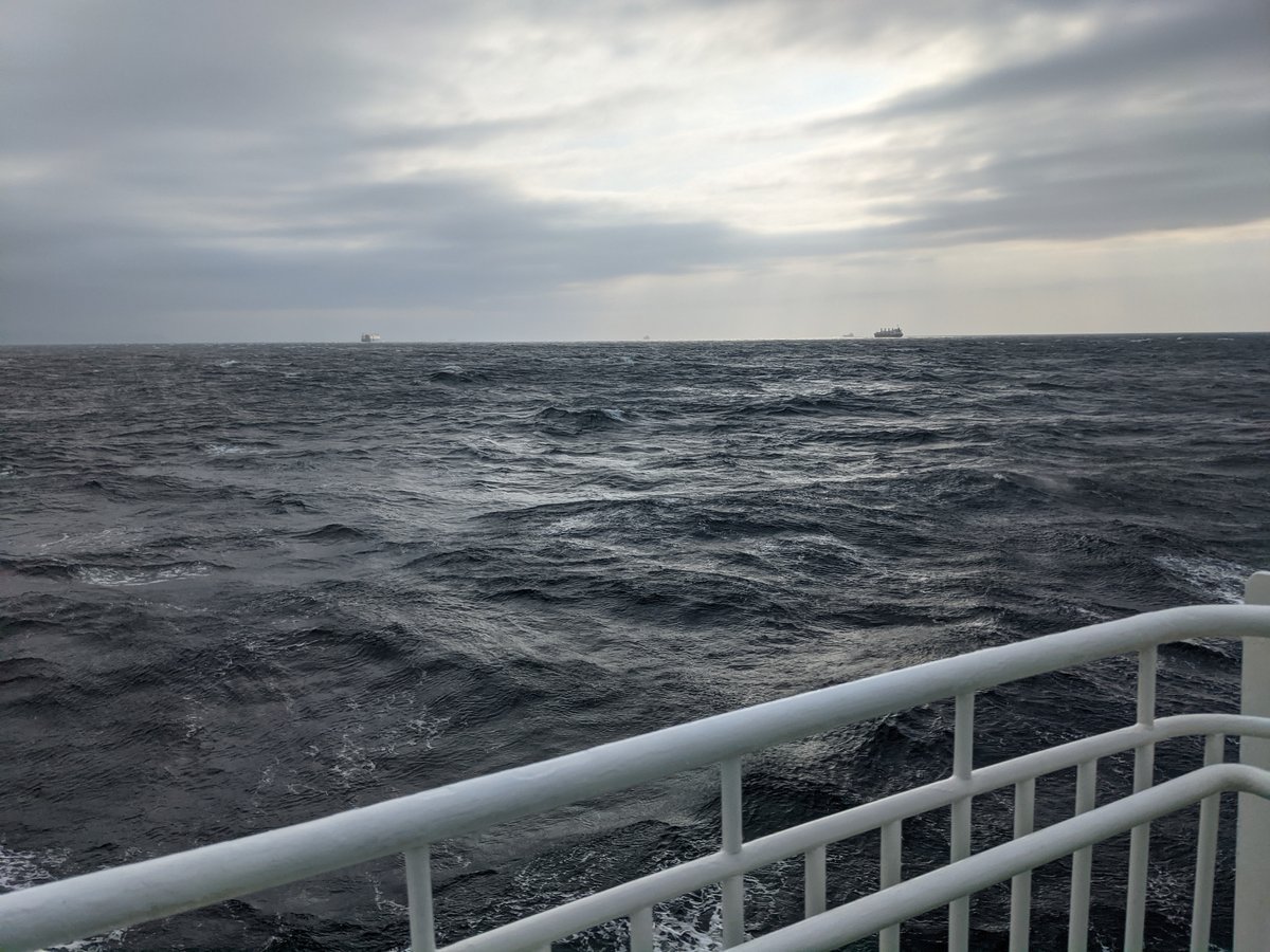 Ferry Crossing the Aomori Coast, May photo 2