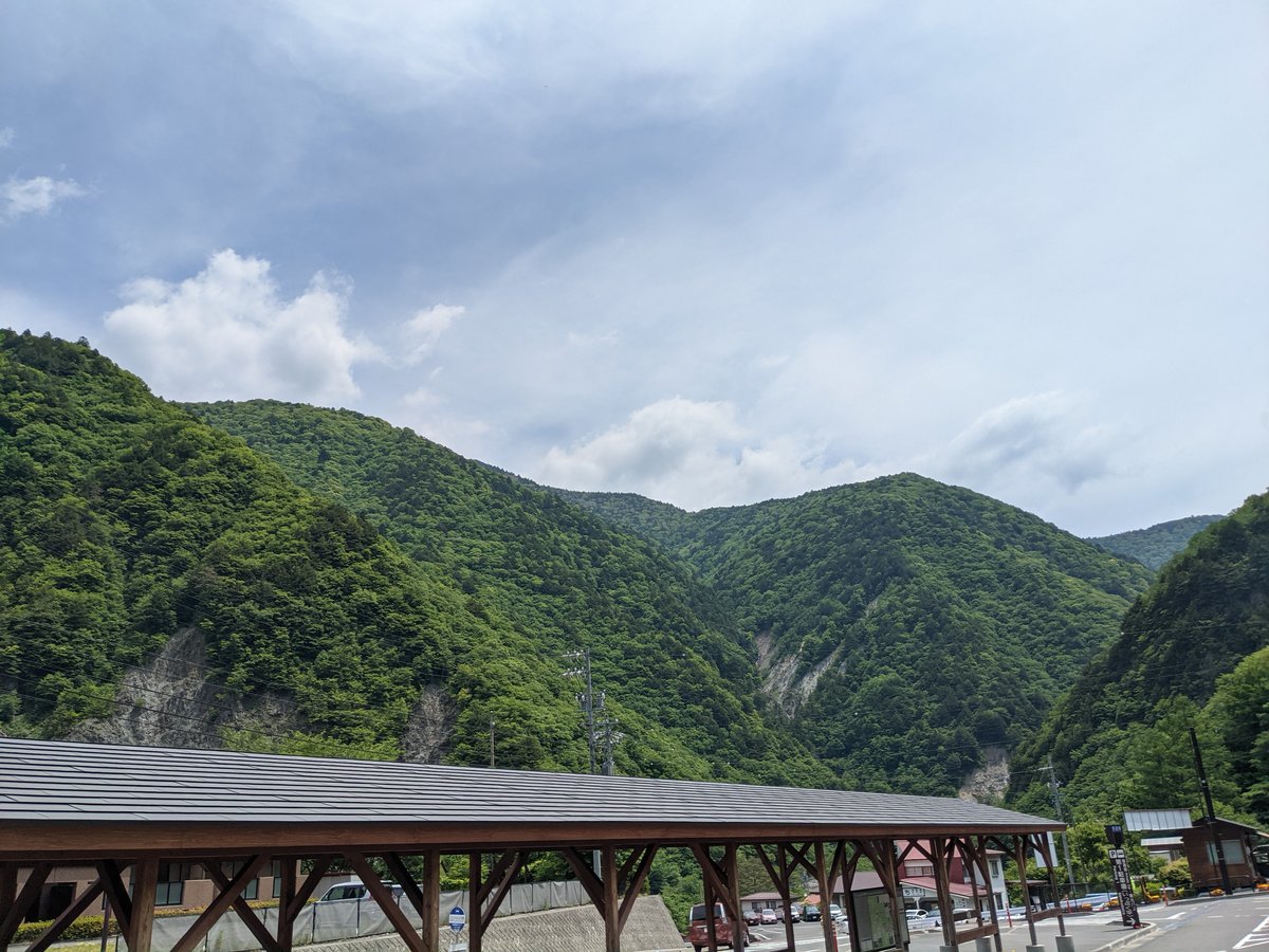 Matsumoto Valley Forest with Mt. Norikura in View, Nagano