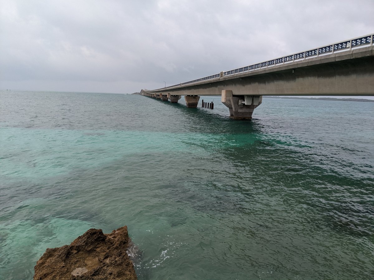 Irabu Bridge & Train, Miyakojima — June Island Crossing photo 2