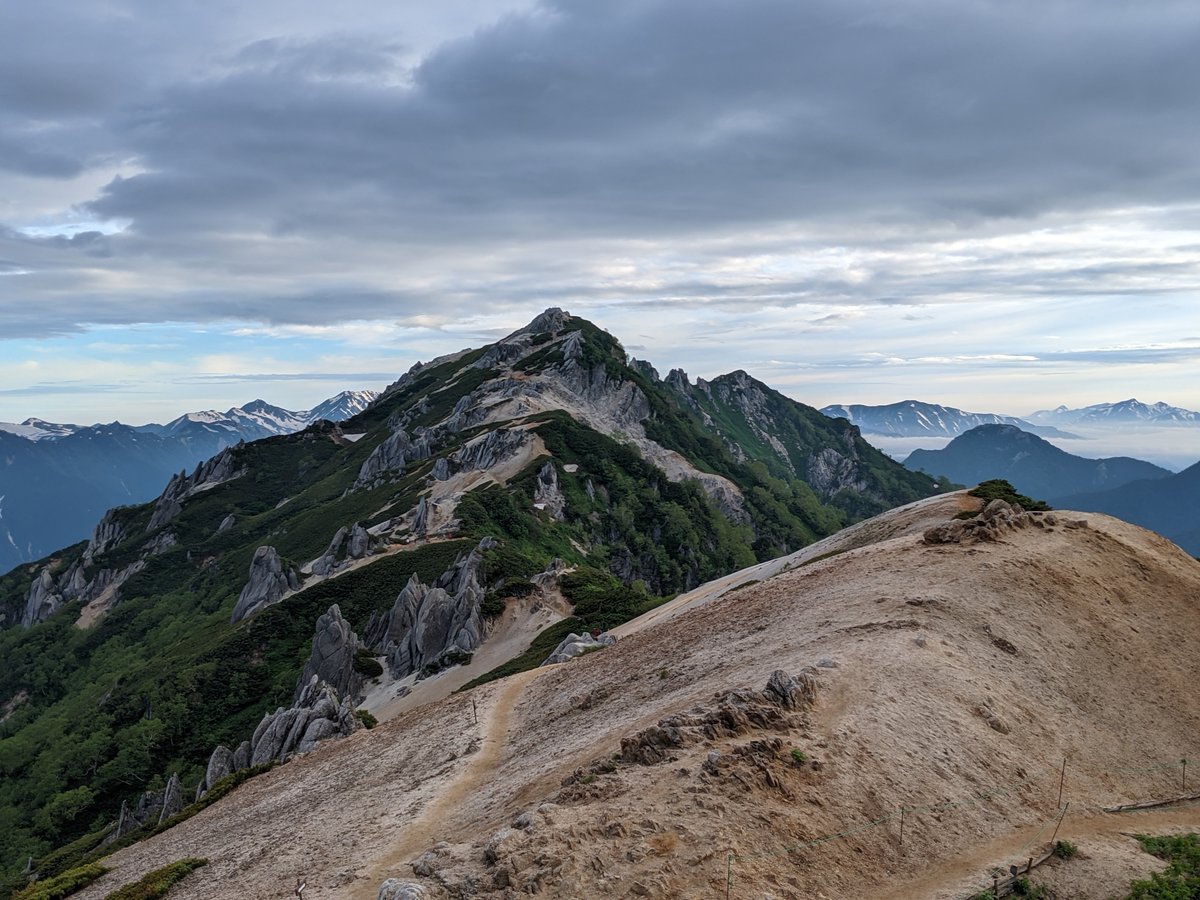 Mt. Tsubakuro Summit, Azumino — Early Morning Alpine Vista photo 3