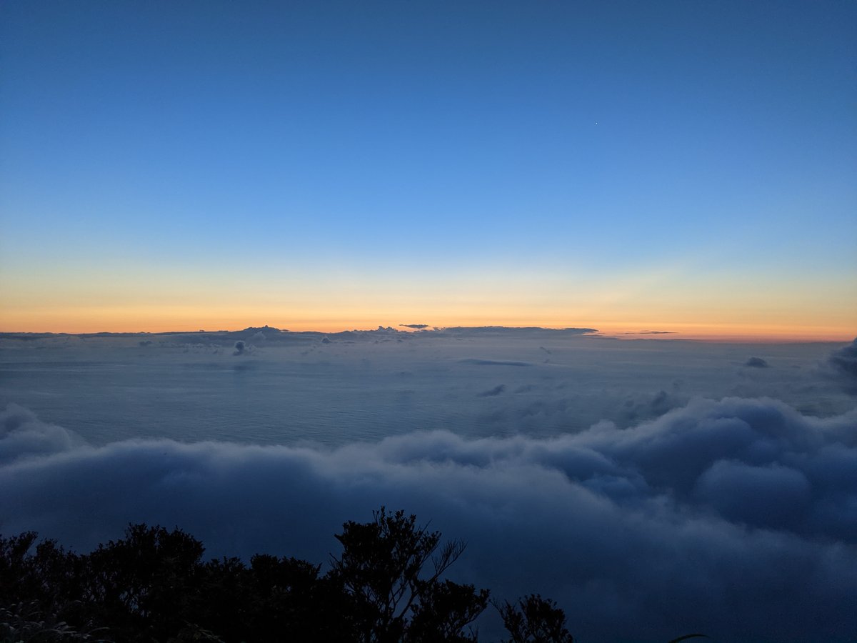 Pre-Dawn Summit View, Hachijōjima Island, Tokyo